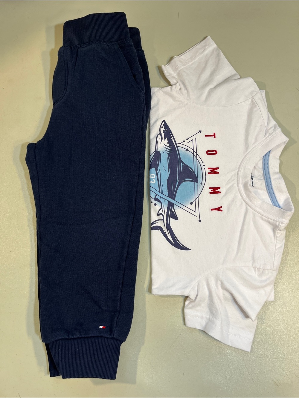 Tommy Hilfiger Navy Kids Sweatpants